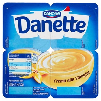 Picture of DANONE DANETTE VANILLA X4